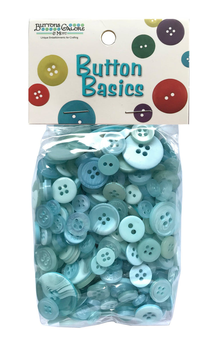 Buttons Galore Button Bonanza White