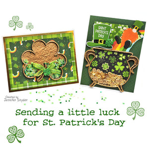 Part 1: St. Patrick's Day Shaker Cards