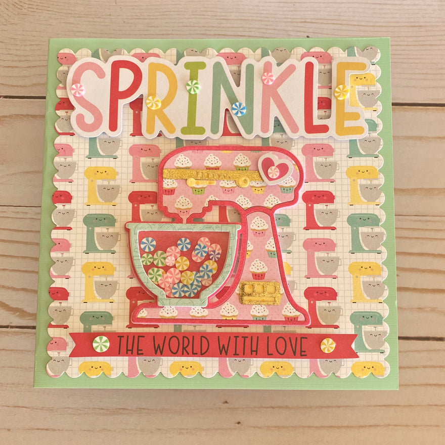 MINI Tutorial: Kitchen Mixer Shaker Cards