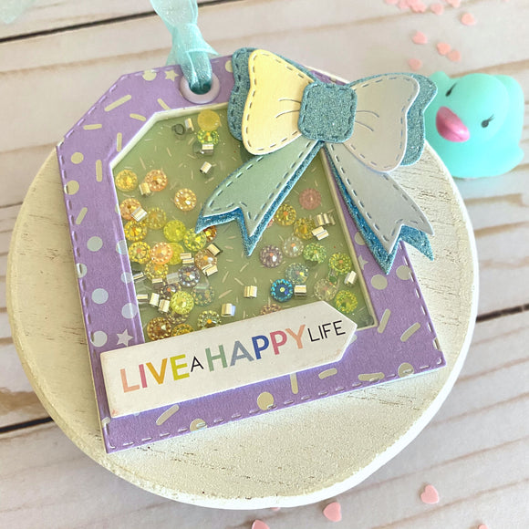 MINI Tutorial: Birthday Shaker Gift Tag