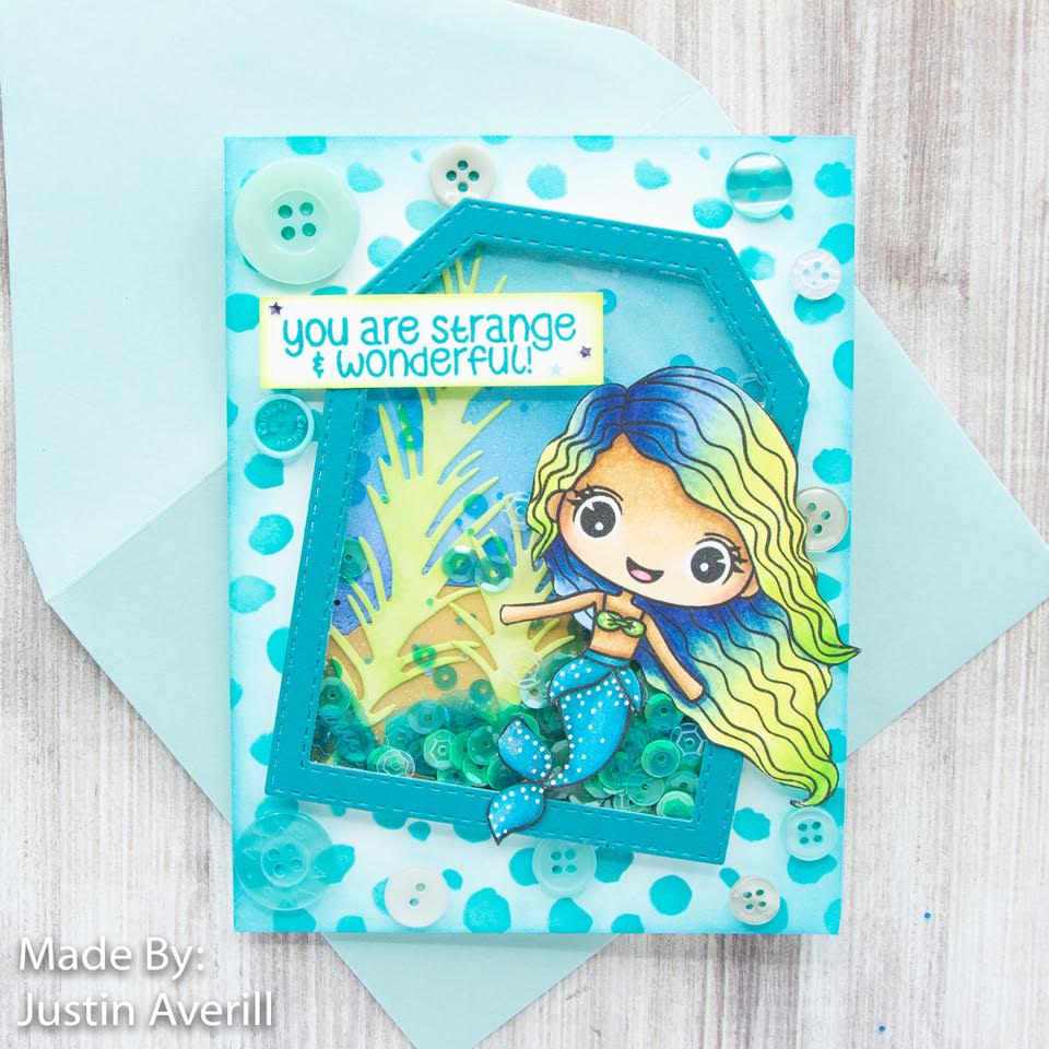 MINI Tutorial: Mermaid Shaker Card