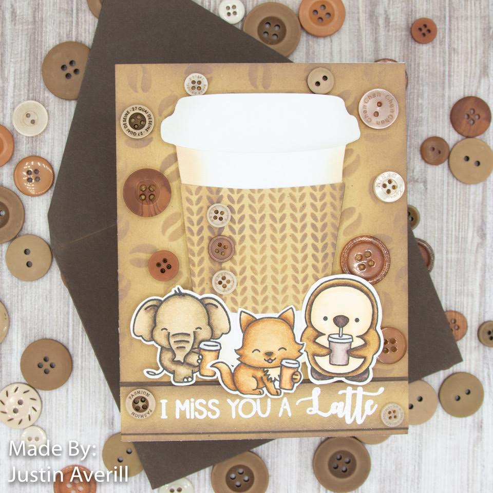 MINI Tutorial: I Miss You a Latte- DIY Card