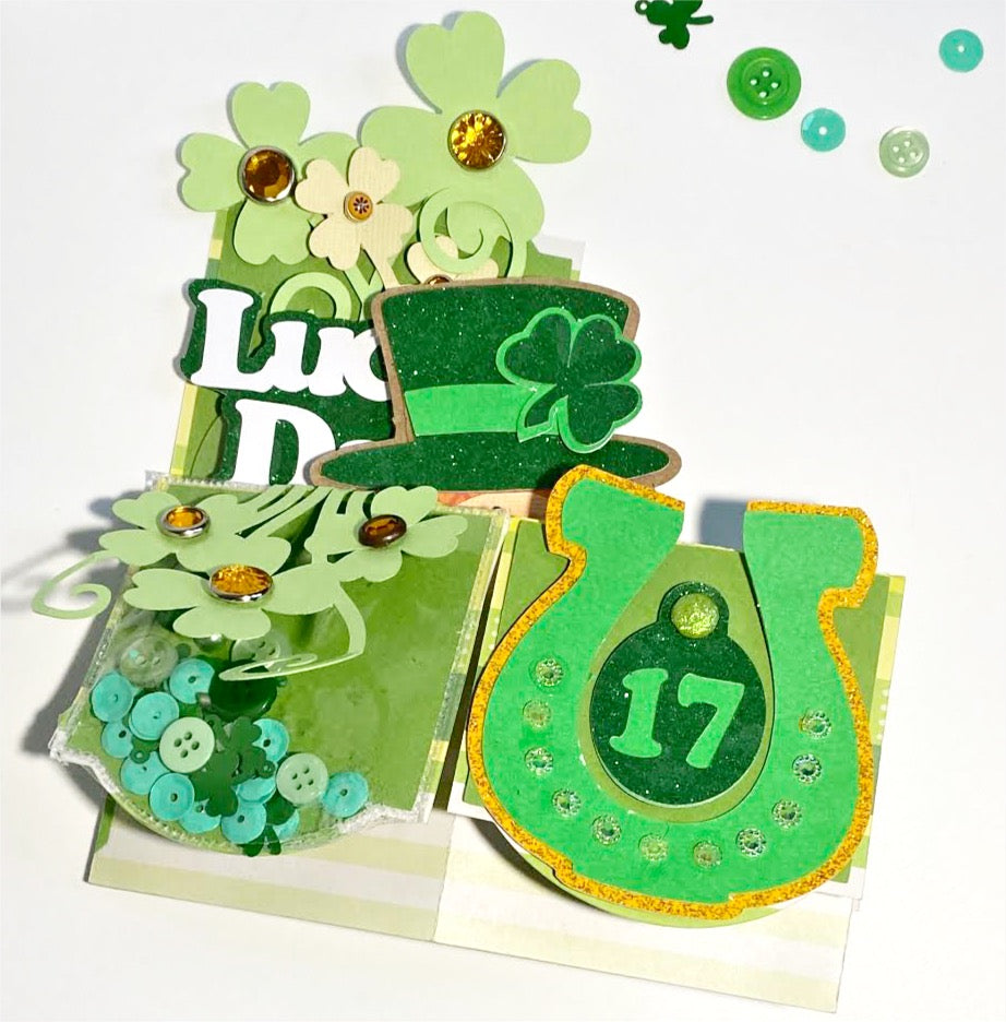 MINI Tutorial: Leprechaun Box Card