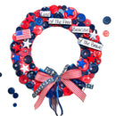 Patriotic DIY Wreath Craft Kit-1