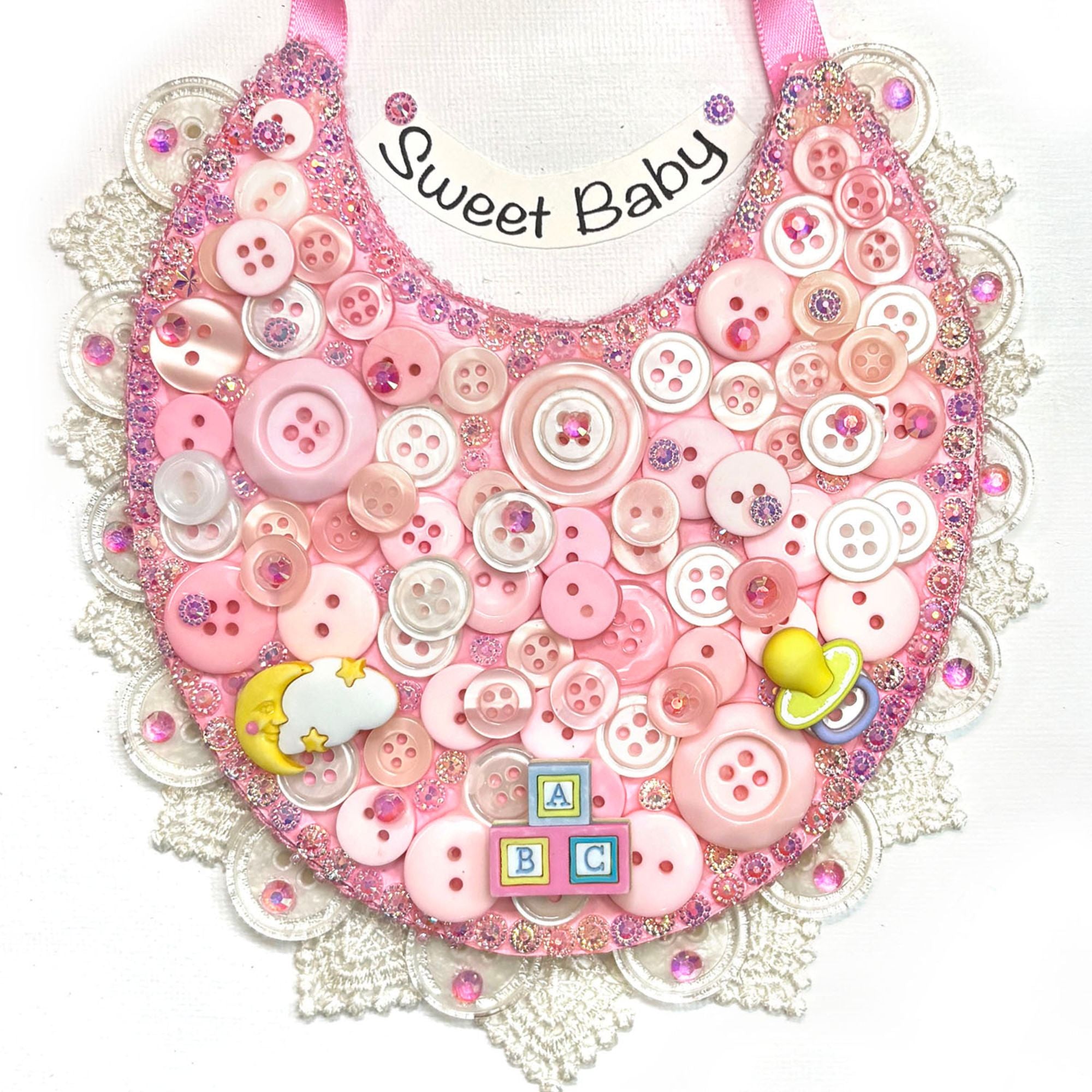 Baby Bib DIY Canvas Craft Kit