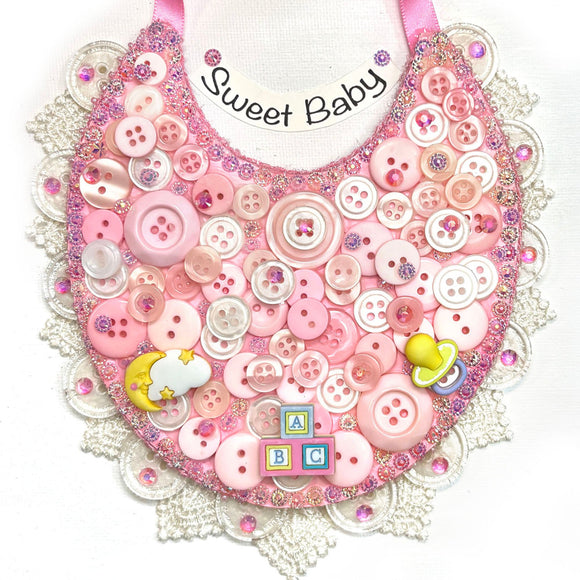 Baby Bib DIY Canvas Craft Kit