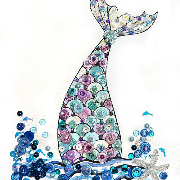 Mermaid DIY Canvas Craft Kit