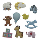 Newborn Friends Novelty Buttons – Baby Theme Craft & Sewing Buttons - 4352-1