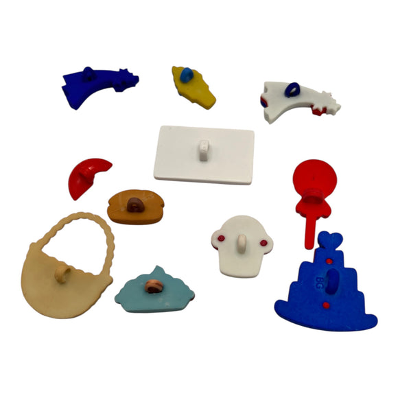 Patriotic Picnic Buttons – 4387