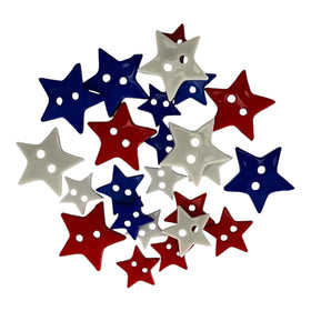 All American Star Buttons - 4389
