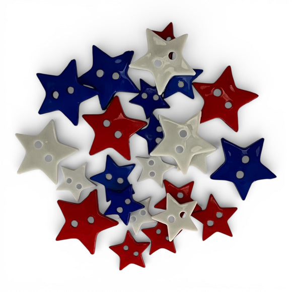 All American Star Buttons - 4389