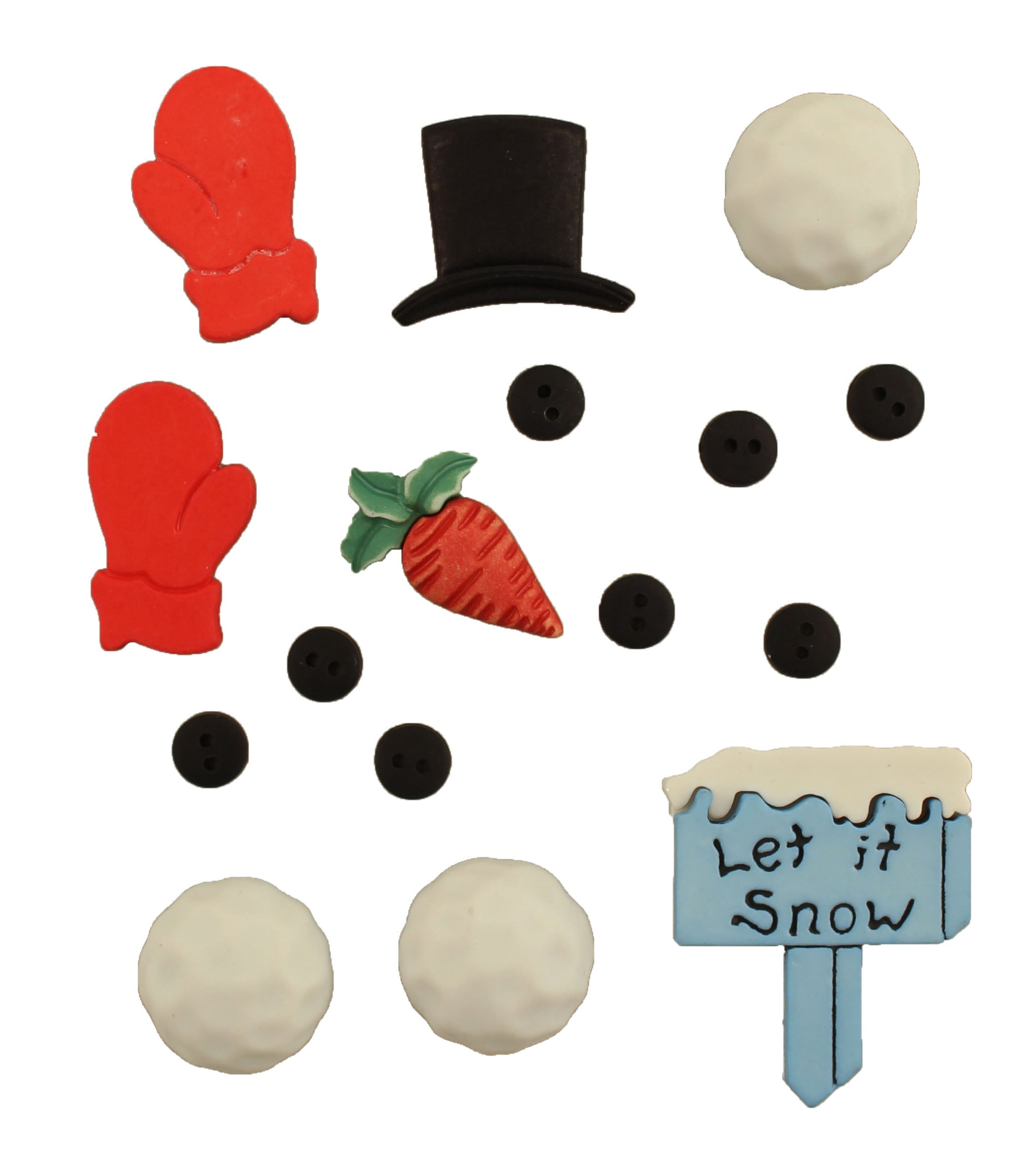 Snowman Parts - 4731