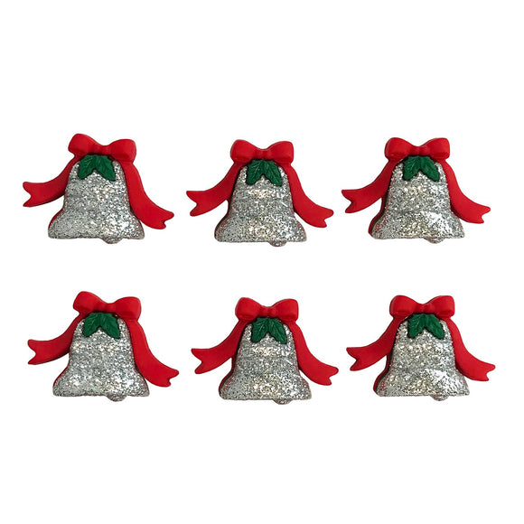 Silver Bells Theme Buttons - 4828