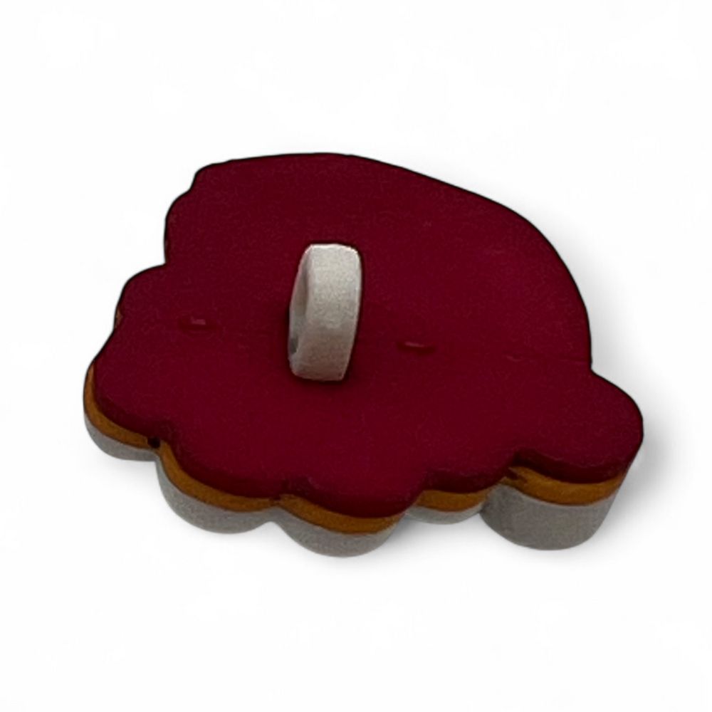 Santa Claus Single Bulk Button - B1013