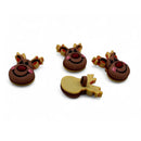 Reindeer  Single Bulk Button - B1014-4