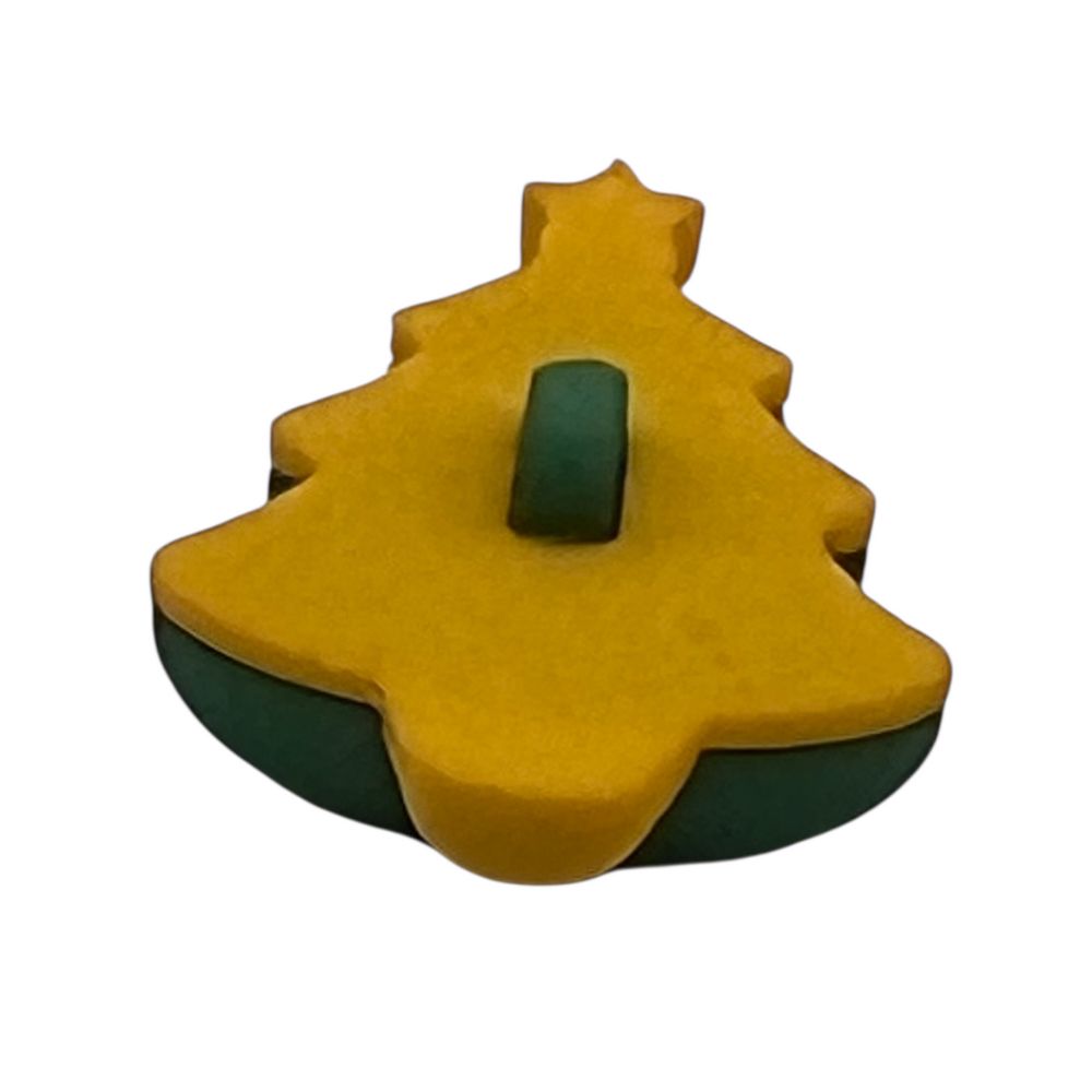 Christmas Tree Single Bulk Button - B1020