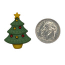 Christmas Tree Single Bulk Button - B1020-2