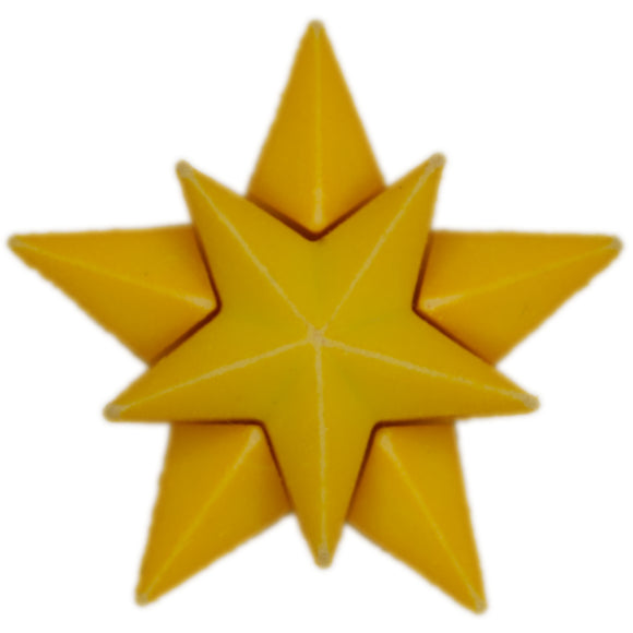 Christmas Star Single Bulk Button - B1021