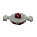 Peppermint Candy Single Bulk Button - B1029-3