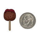 Candy Apple Single Bulk Button - B1064-2