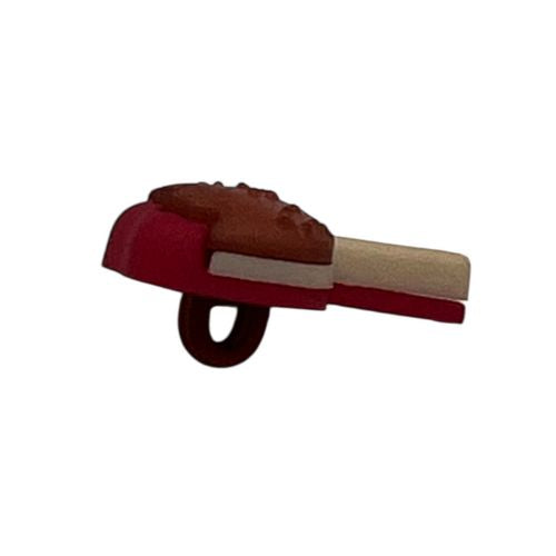 Candy Apple Single Bulk Button - B1064