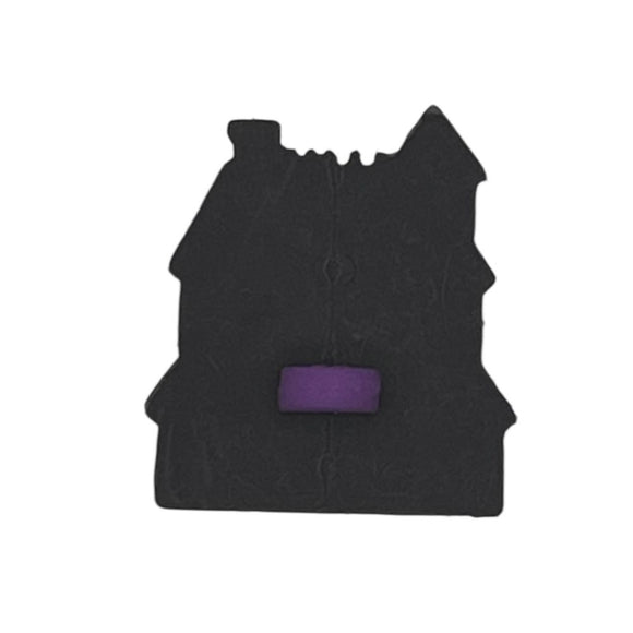 Haunted House Single Bulk Button - B1067