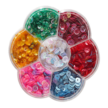Sequins Bright Mix Flower Box - 0