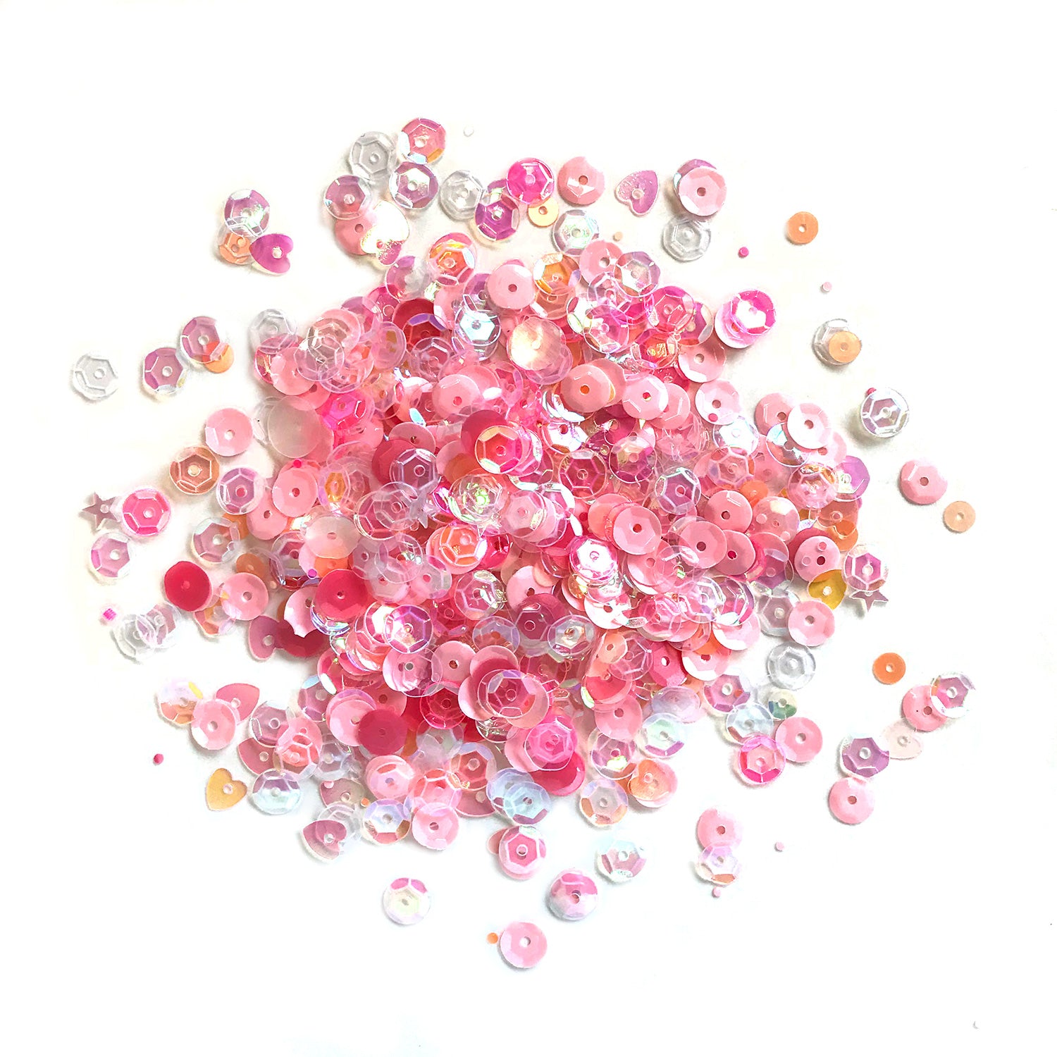 Blush Sequin Tins - 0