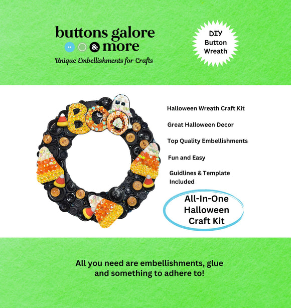 Halloween DIY Wreath Craft Kit