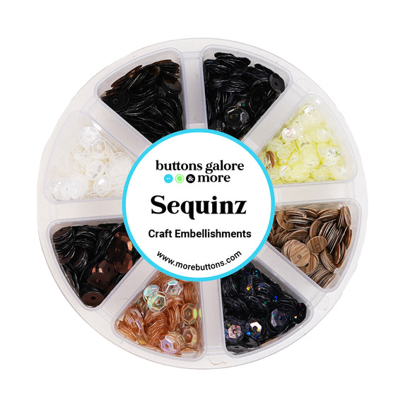 Sequins Neutral Mix Pinwheel