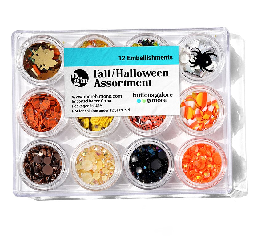 Fall & Halloween Embellishment Assortment