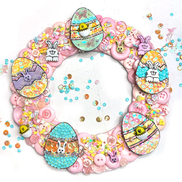 Easter spring wreath 1500