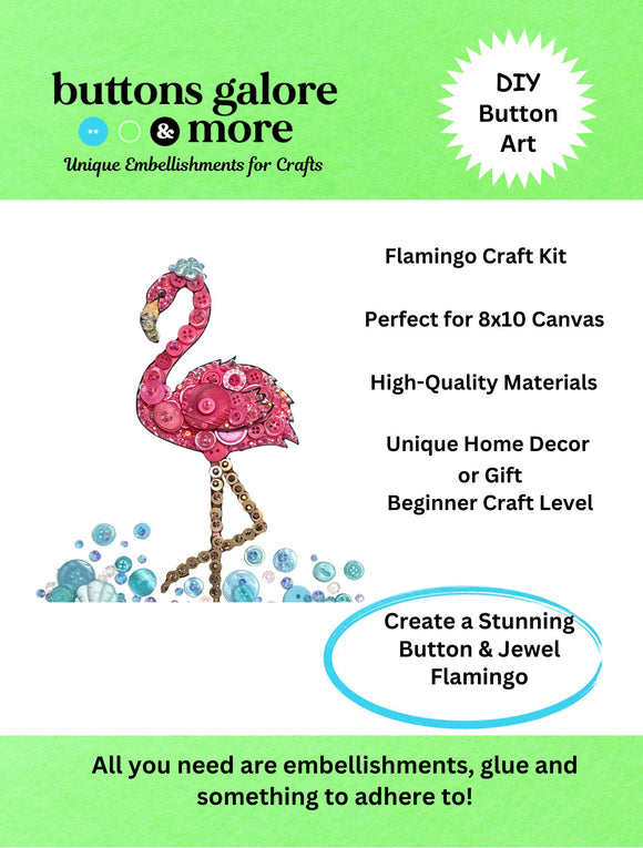 Flamingo Canvas DIY Craft Kit