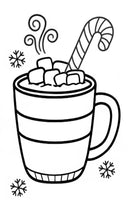 Hot Cocoa DIY Frame Craft Kit-8