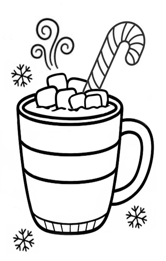 Hot Cocoa DIY Frame Craft Kit