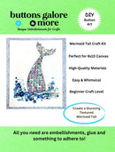 Mermaid DIY Canvas Craft Kit-11