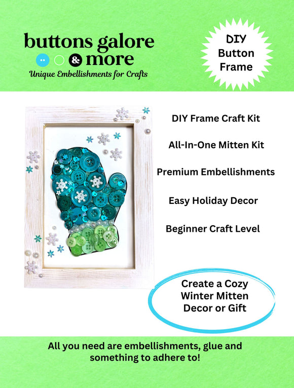 Mitten DIY Frame Craft Kit