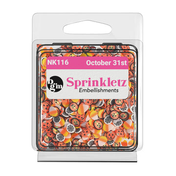 October 31st Sprinkletz™ | Polymer Clay Embellishments for Crafts - NK116 - 0