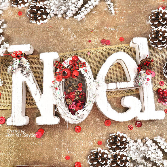 Candy Cane Single Bulk Button - SB90