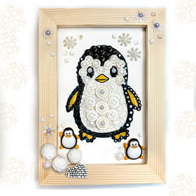 Penguin DIY Wreath Craft Kit
