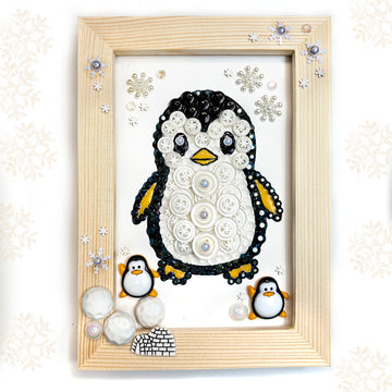 Penguin DIY Frame Craft Kit