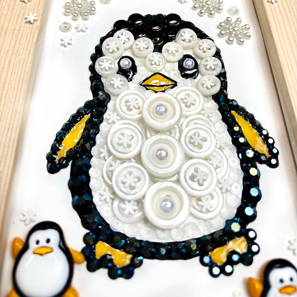 Penguin DIY Wreath Craft Kit
