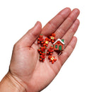 Gingerbread House Single Bulk Button - SB120-5