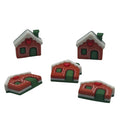 Gingerbread House Single Bulk Button - SB120-4