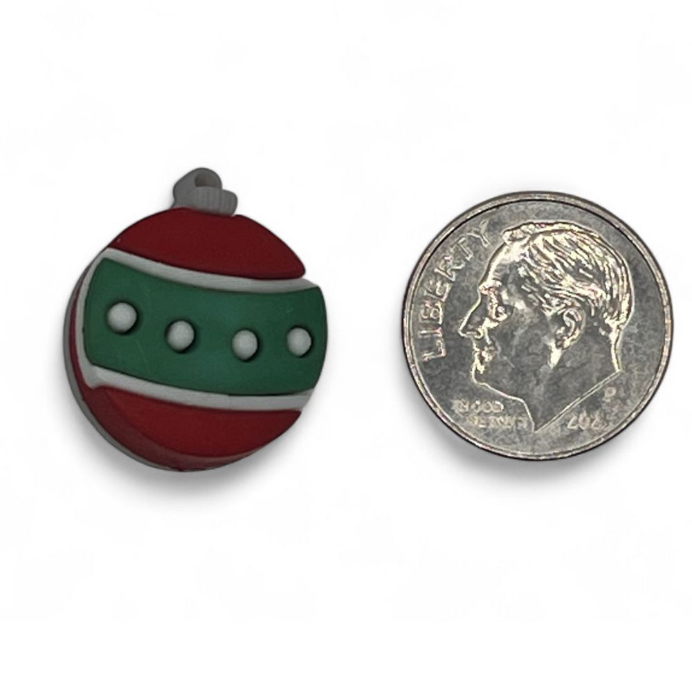 Tree Ornament Single Bulk Button - SB127