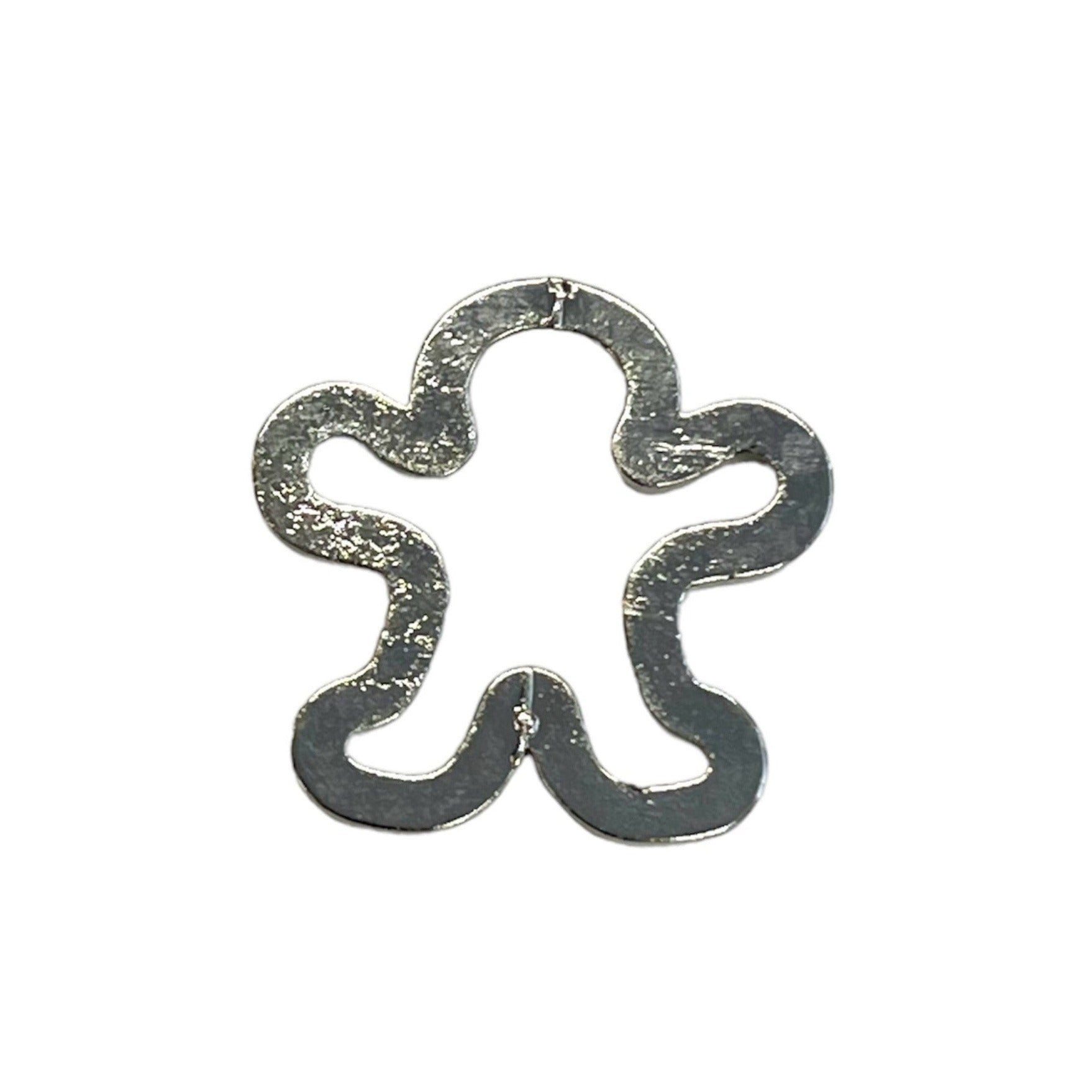 Gingerbread Silver Cookie Cutter - SB134 - 0