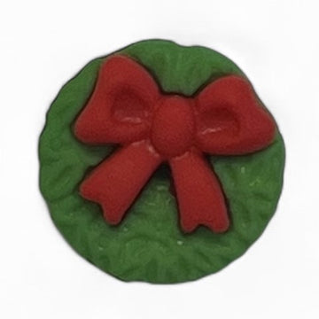 Tiny Wreath Single Bulk Button - SB15 - 0