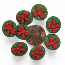 Tiny Wreath Single Bulk Button - SB15-4
