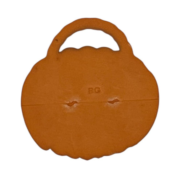 Jack O Lantern with Handle Single Bulk Button - SB156
