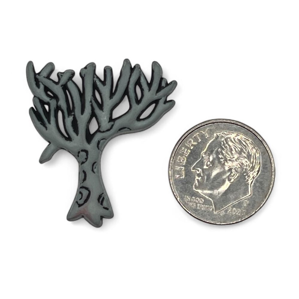 Leafless Tree Craft Button - SB157 - 0